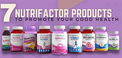 Guide On Nutrifactor Products Nutrifactor Nutrifactor Products