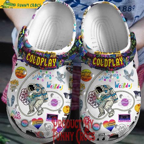 Coldplay Members Astronaut Crocs Style - Discover Comfort And Style Clog Shoes With Funny Crocs