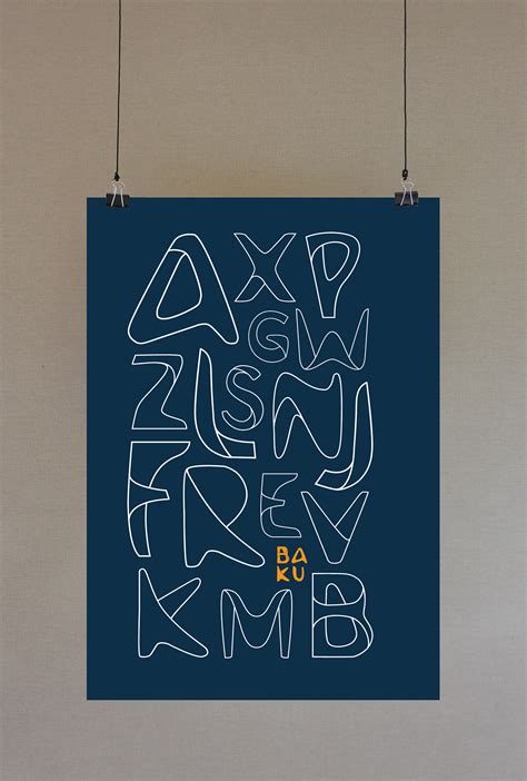 Baku Font on Behance