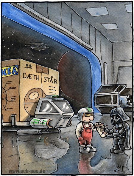 Och Noe De Cartoons Mit Och N Faktor Star Wars Karikatur