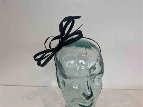 Simamay Looped Fascinator In Black Love Fascinators