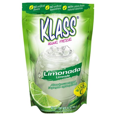 Klass Aguas Frescas Lemonade Flavored Drink Mix Pack Of Walmart