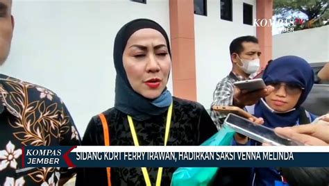 Venna Melinda Diperiksa Sebagai Saksi Di Sidang Kdrt Ferry Irawan