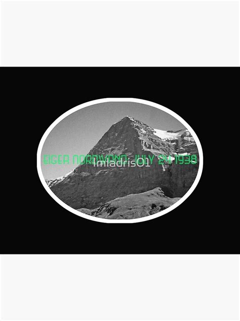 North Face Eiger First Ascent Souvenir Poster By Imladris Redbubble