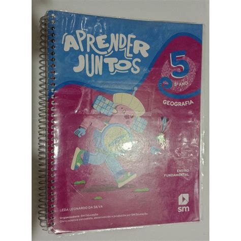 Aprender Juntos Geografia Ano Leda Leonardo Shopee Brasil