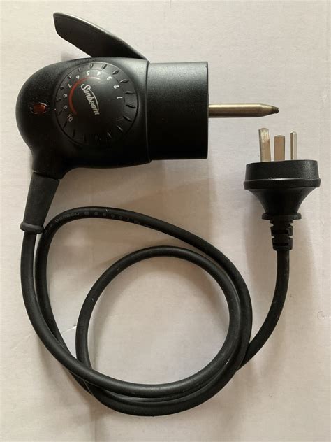 Sunbeam Sizzling Grill Temperature Electric Power Probe Type 427 240v Retro Unit