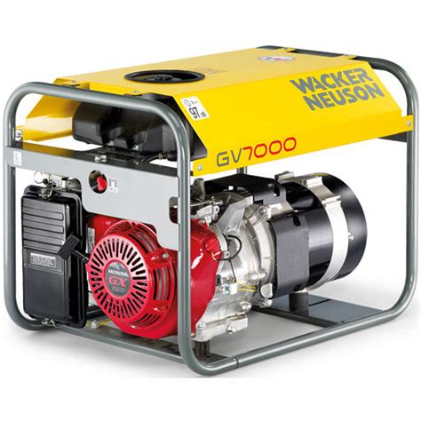 Grupo electrógeno con motor de gasolina GV2500A Wacker Neuson SE