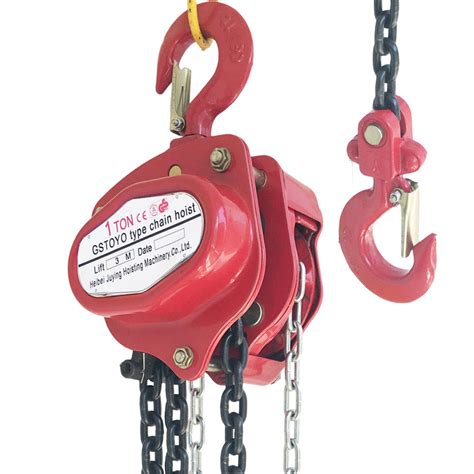 Strong G80 Load Chain Chain Block Hoist Gstoyo 1 Ton 6m China Chain