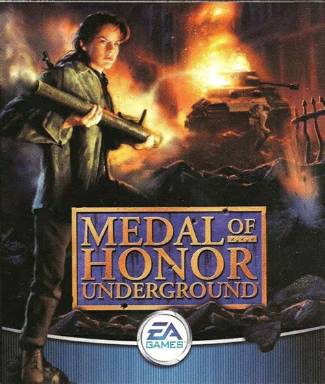 Medal Of Honor Underground Medal Of Honor Playstation Games