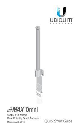 PDF 5 GHz 2x2 MIMO Dual Polarity Omni Antennadl Ubnt Guides Omni