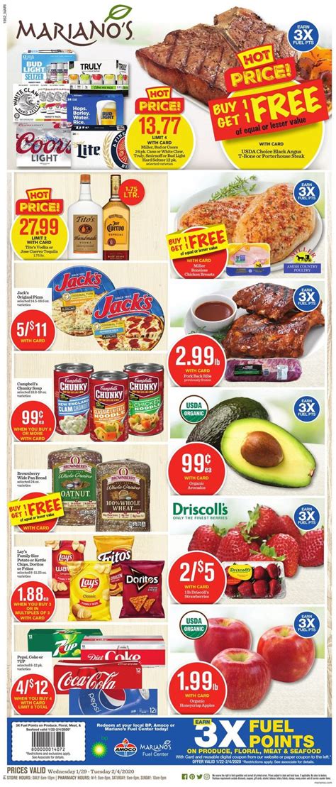 Mariano’s Ad Circular - 01/29 - 02/04/2020 | Yulak