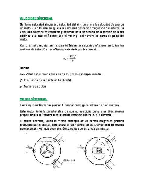 VELOCIDAD SÍNCRONA PDFCOFFEE