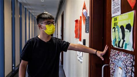 Hong Kong Activist Joshua Wong Arrested For Unlawful Assembly Over