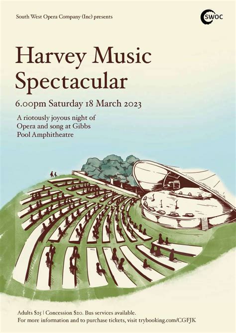 Harvey Music Spectacular South West Opera Company Inc