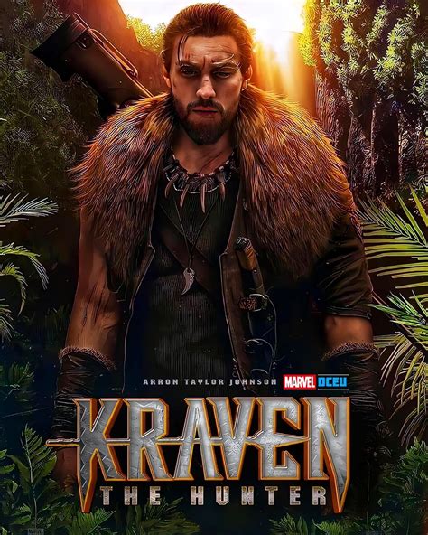 The Poster For Kraven The Hunter