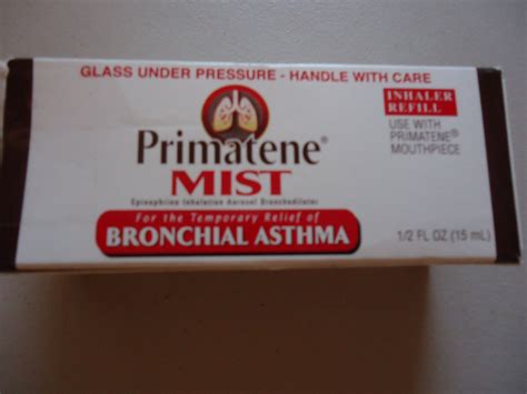 Primatene Mist Inhaler Item 3