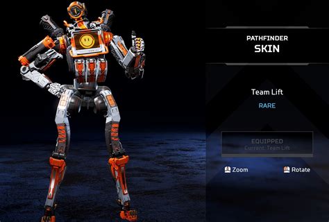 Rarest Pathfinder Skins In Apex Legends Dot Esports