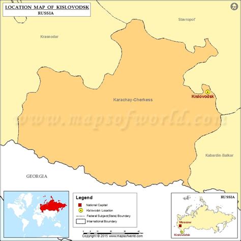 kislovodsk location  kislovodsk  russia map