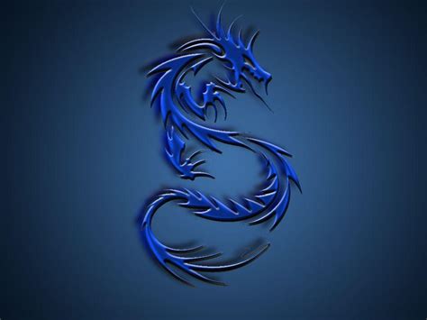 Black And Blue Dragon Wallpapers - Wallpaper Cave