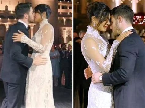 Drool Over Newlywed Priyanka Chopra Nick Jonas First Kiss And First