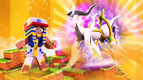 Minecraft INVOCAMOS O ARCEUS Pokemon Deus POKEMON COLLECTION 16