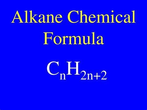 Alkanes Ppt Download