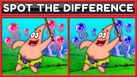 Spot The Difference Cartoon