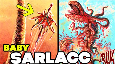 The Horrifying Birth And Childhood Of Jabbas Sarlacc Star Wars