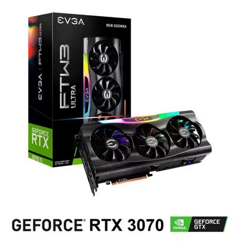 Tarjeta De Video Evga Geforce Rtx 3070 Ti Ftw3 8gb Gddr6 Rgb Envío Gratis