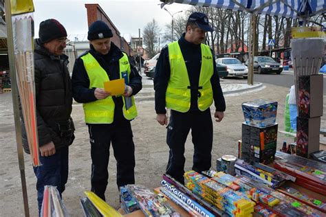 Kontrolowali sprzedawców fajerwerków Aktualności KPP Krosno Odrzańskie