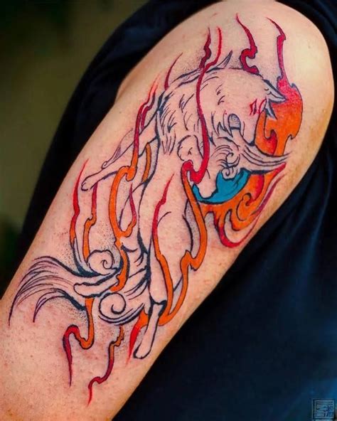 Okami Amaterasu Tattoo Tattoos Amaterasu Okami