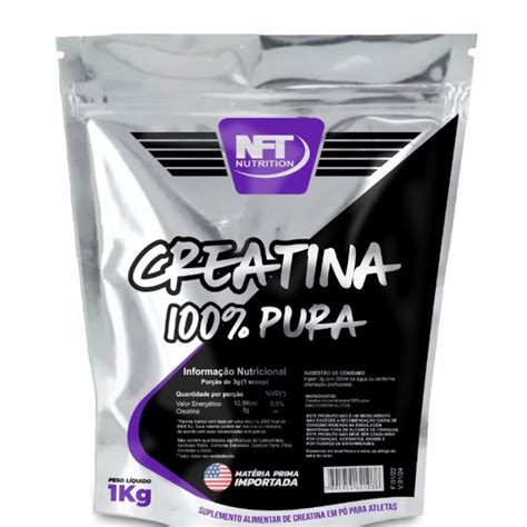 Creatina Monohidratada 100 pura original 1kg Desconto no Preço