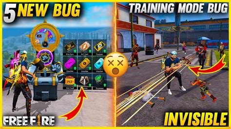 Top New Bug In Free Fire New Invisible Trick Training Mode New