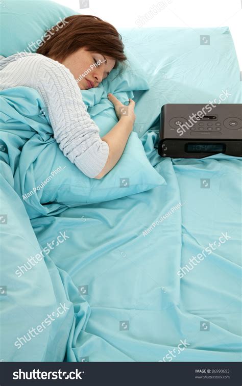 A Woman Sleeping In Late In The Afternoon. Stock Photo 86990693 ...