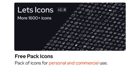 Free Icon Pack 1600+ icons (Community) | Figma