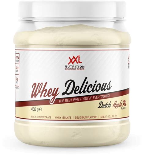 Xxl Nutrition Whey Delicious Appeltaart Wei Eiwitpoeder Met Bcaa