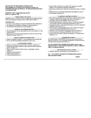 Fillable Online ONZETRA Xsail safely and effectively Fax Email Print ...