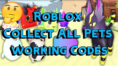 Collect All Pets Codes 2022 Roblox Pet Simulator Funzone YouTube