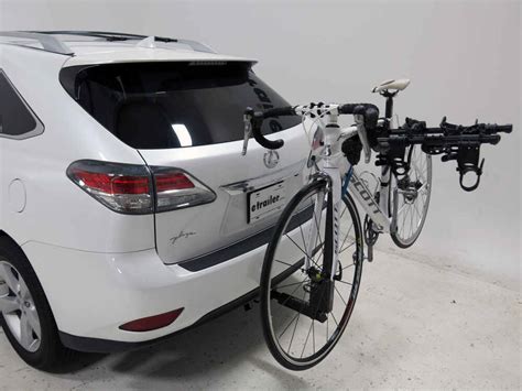 2015 Lexus Rx 350 Thule Hitching Post Pro Folding Tilting 4 Bike Rack W Anti Sway 1 1 4 And