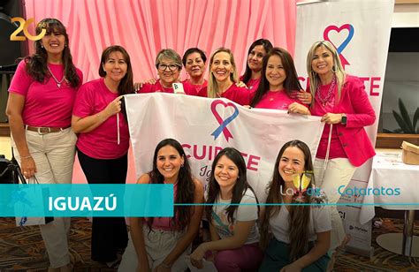 En octubre Iguazú se viste de rosa el grupo cuidate continúa con sus