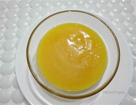 Gelèe Al Mango E Pesca Copertura Per Torte E Dessert Al Cucchiaio