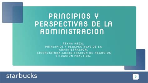 Principios Y Perspectivas De La Administracion Enfoque Humanista