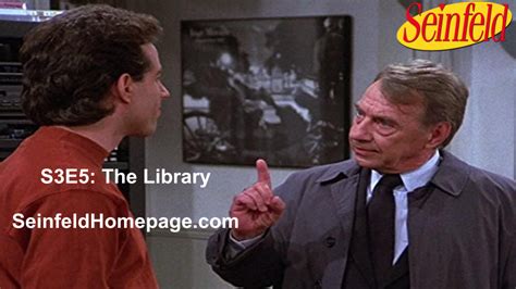 Seinfeld | S3E5: The Library - SeinfeldHomepage.com - Medium