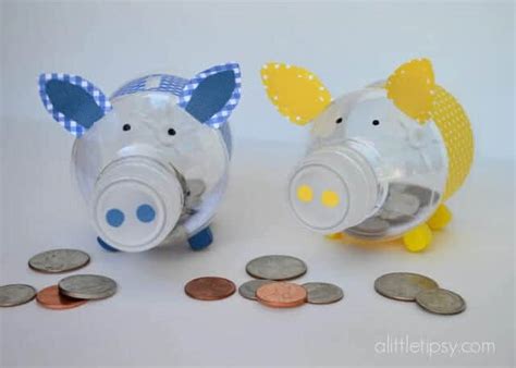 6 DIY Piggy Banks Your Kids Will Love