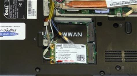 Dell XPS M1330 Wireless WLAN Card Removal And Installation