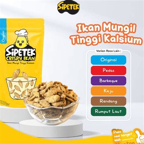 Jual Sipetek Ikan Crispy Snack Anak Snack Bayi Camilan Anak