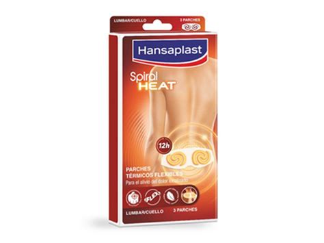 Hansaplast Spiral Heat 4 Parches Lumbar Cuello Farmacia Y Ortopedia