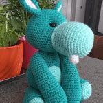 Harriet Het Nijlpaard Oude Versie Gratis Amigurumi Haakpatroon