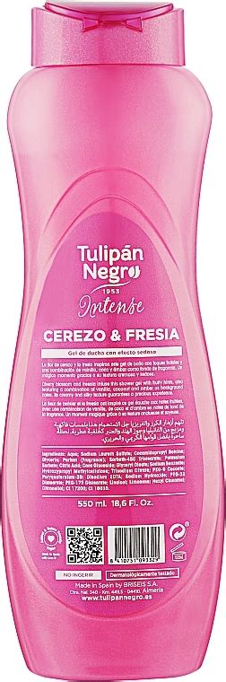 Tulipan Negro Cherries Freesia Shower Gel Gel De Ducha Con Aroma A