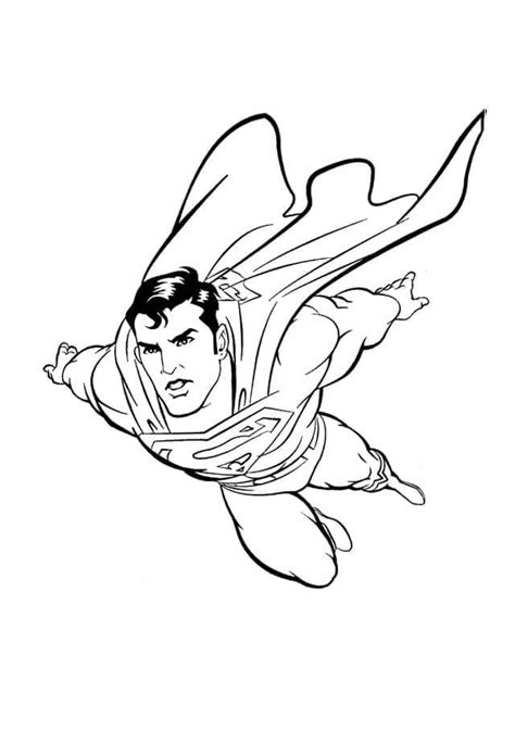 Dibujos De Superman Para Colorear E Imprimir Coloringonly